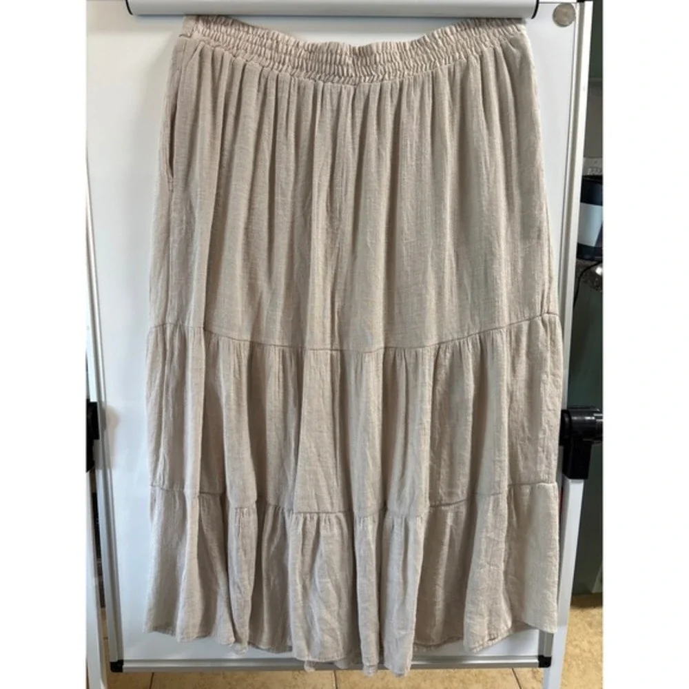 I.N. studio‎ skirt long 2x beige
